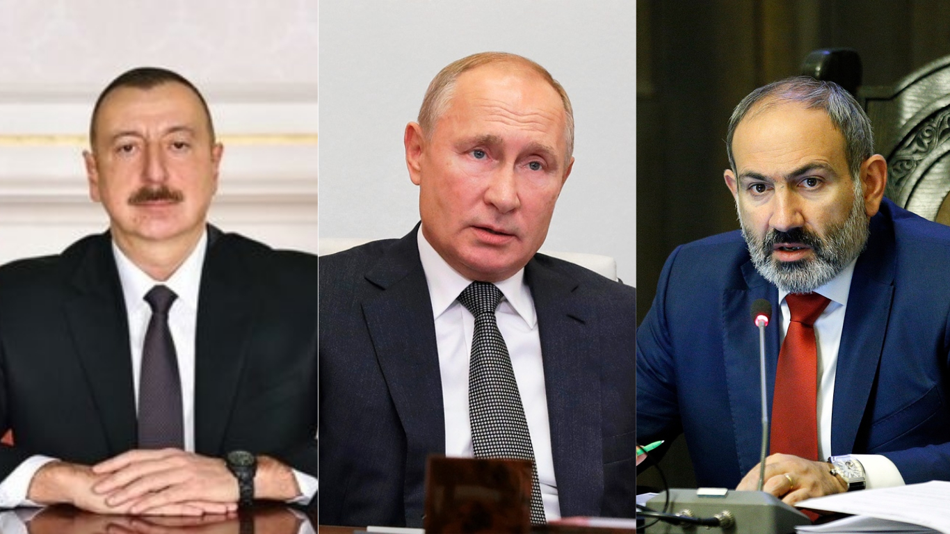 Putin held telephone conversations with Nikol Pashinyan and Ilham Aliyev