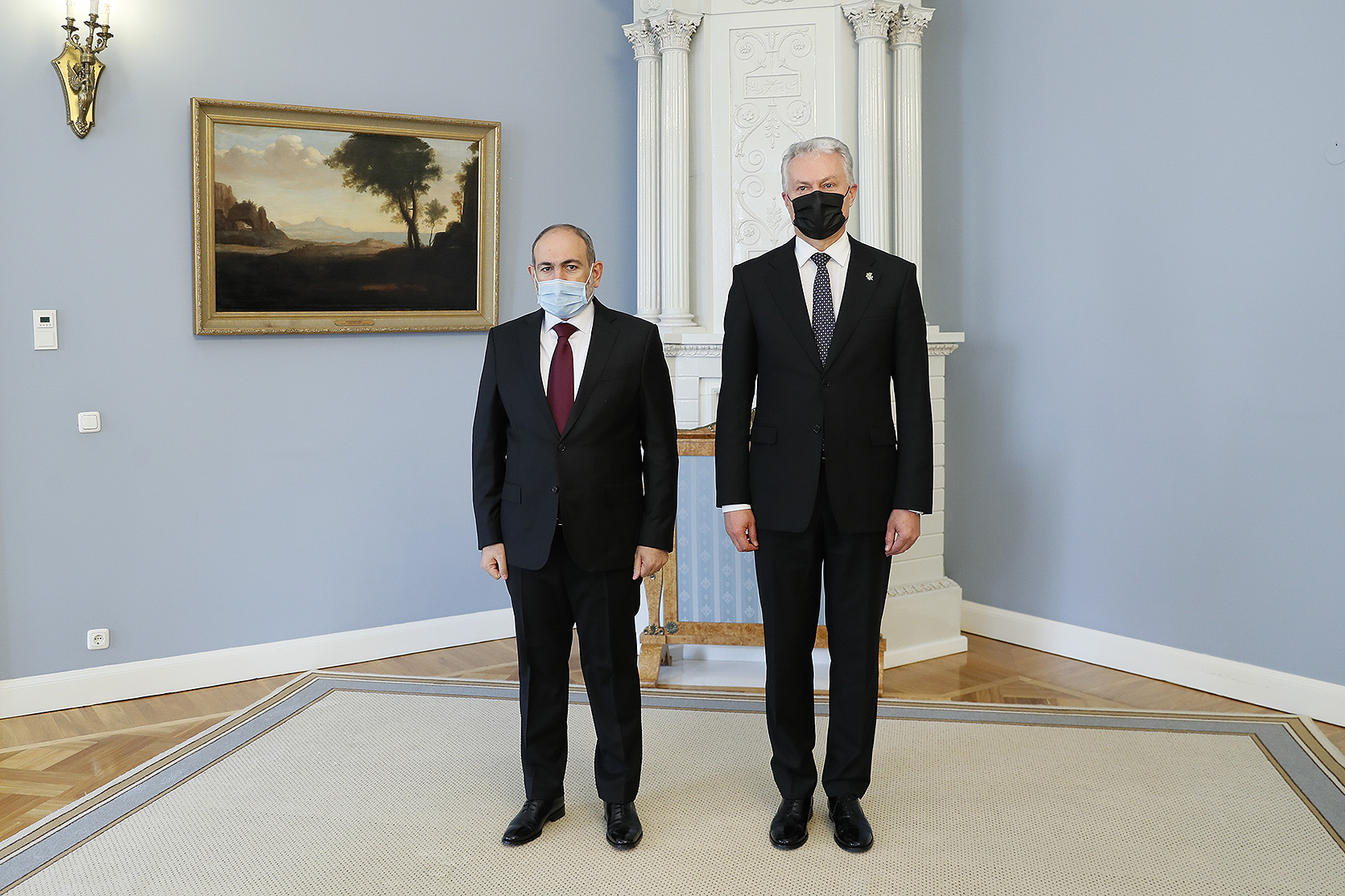 Никол Пашинян с президентом Литвы. President of Lithuania. Армения литва